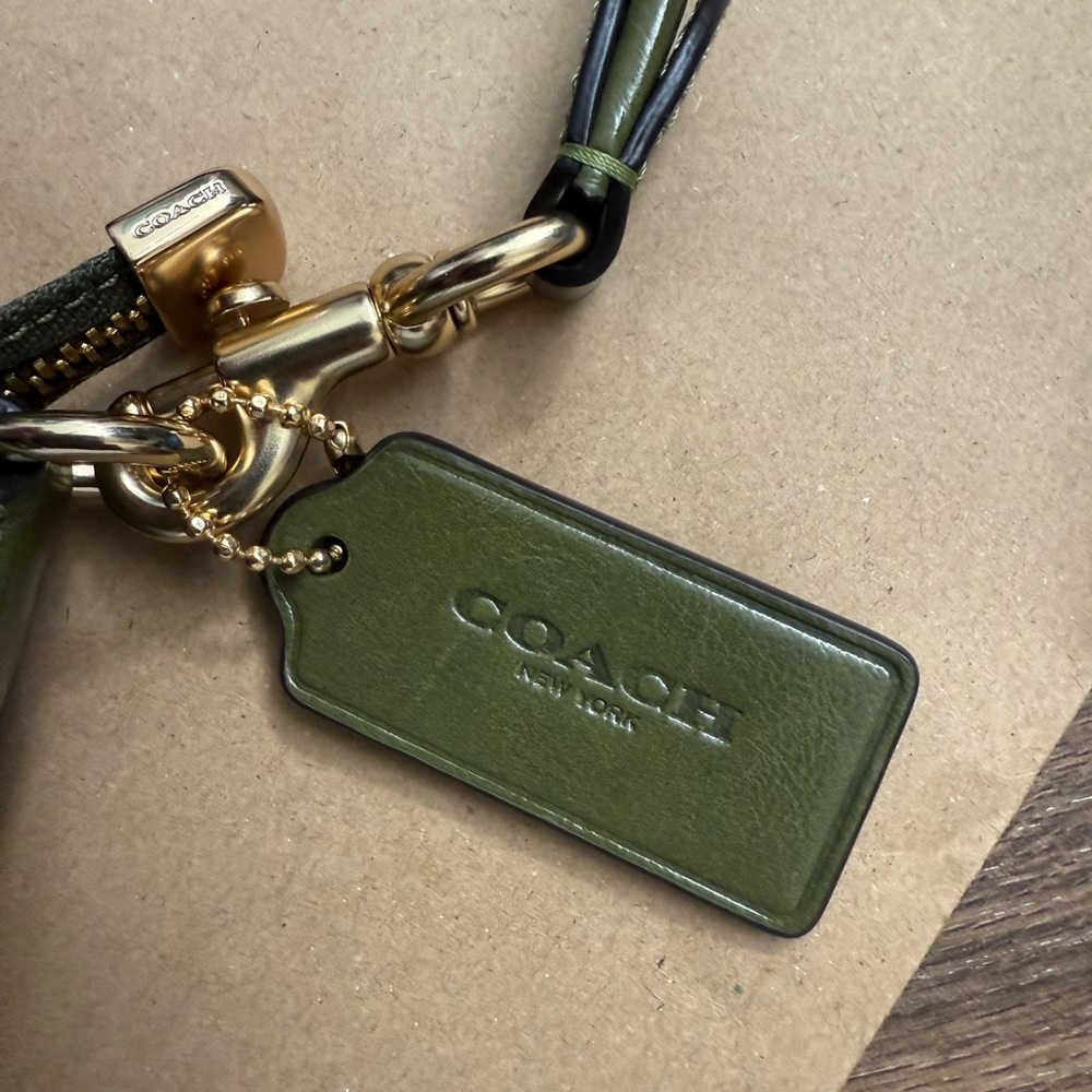 Coach Ashton Olive Green Shoulder Bag + dust bag - Picture 7 of 12